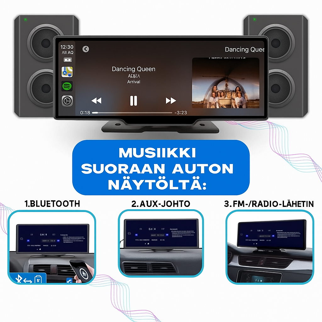 DriveNäyttö PRO™ - CarPlay järjestelmä