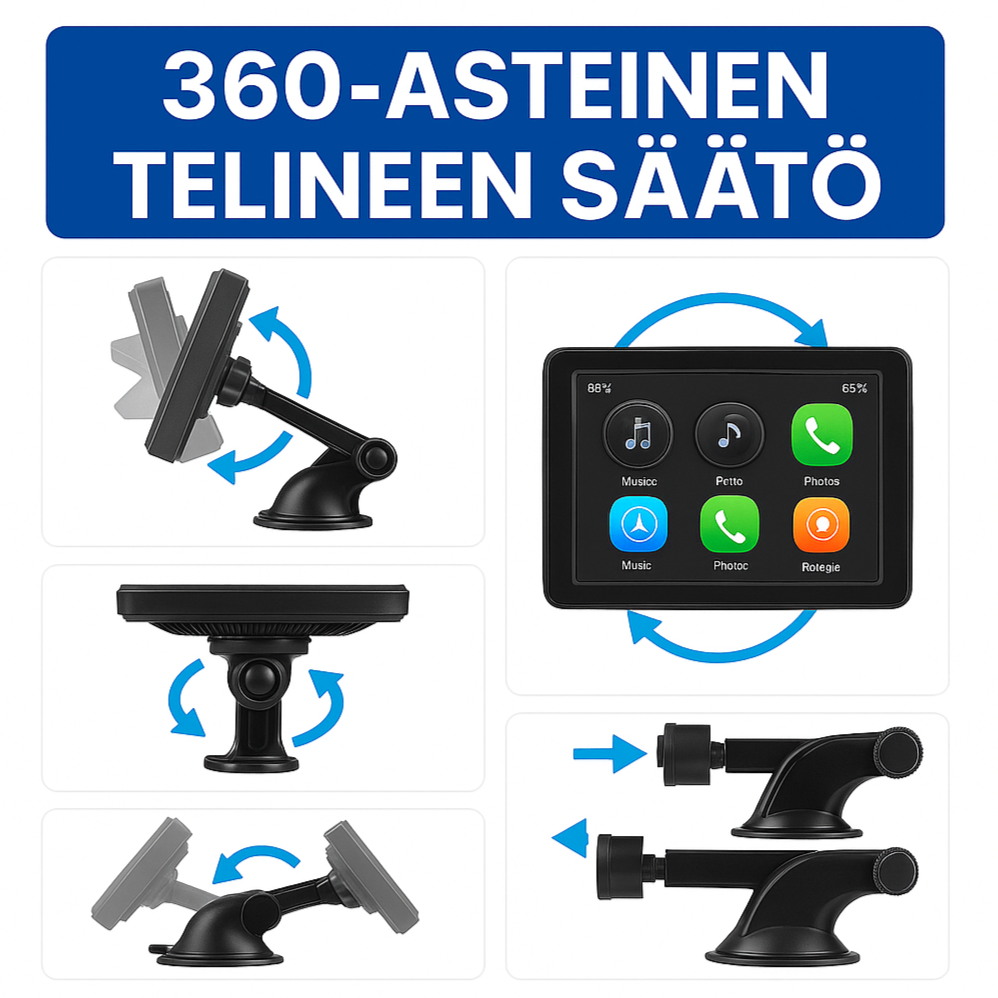 DriveNäyttö™ - CarPlay-järjestelmä